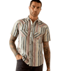 Men's Ariat Hughie Retro Fit Snap Short Sleeve Shirt