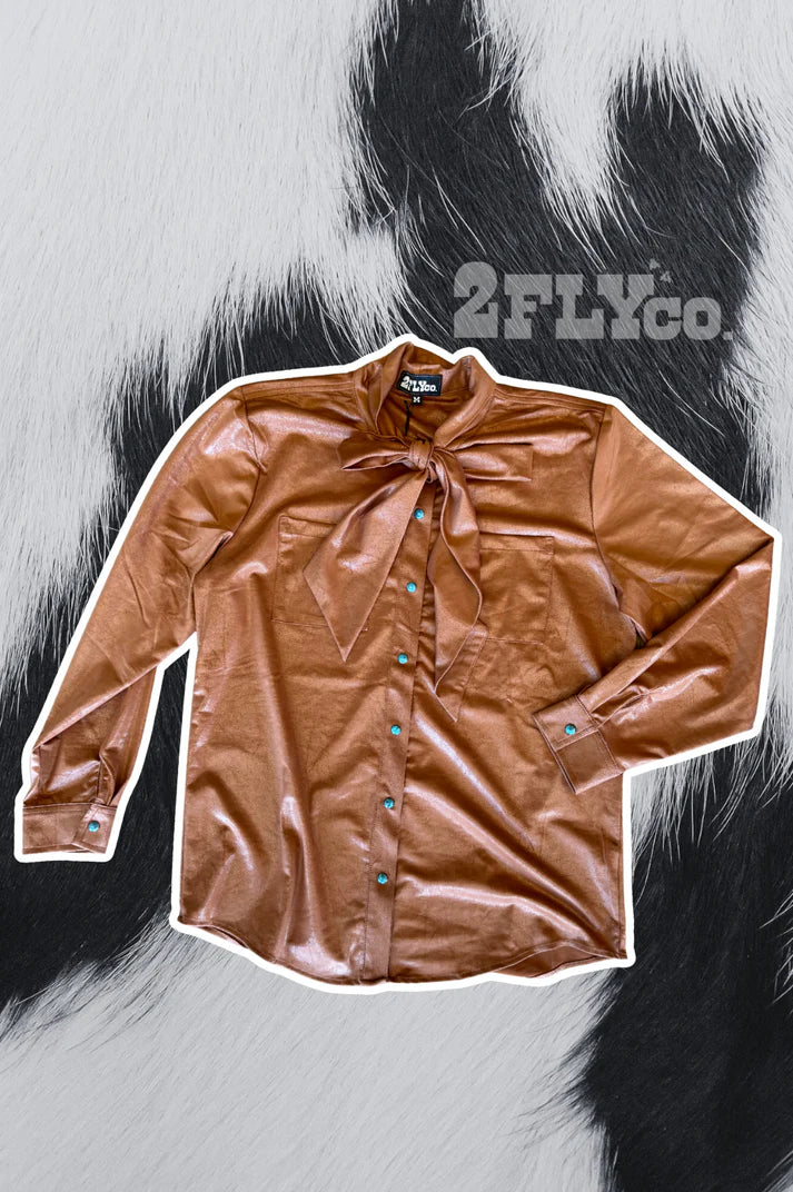 Women's 2 Fly Co Leather Outlaw *Saddle
