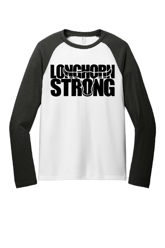 Unisex Longhorn Long Sleeve Raglan