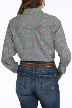 Women's Cinch ARENAFLEX Medallion Snap Front Western Shirt