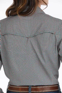 Women's Cinch ARENAFLEX Medallion Snap Front Western Shirt