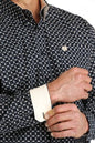 Men's Cinch DIAMOND PRINT BUTTON-DOWN WESTERN SHIRT