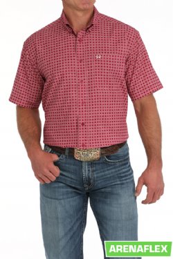 Men's Cinch Medallion Print Button-Down Western Shirt