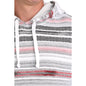 Men's Cinch Multicolor Stripe Knit Pullover Hoodie