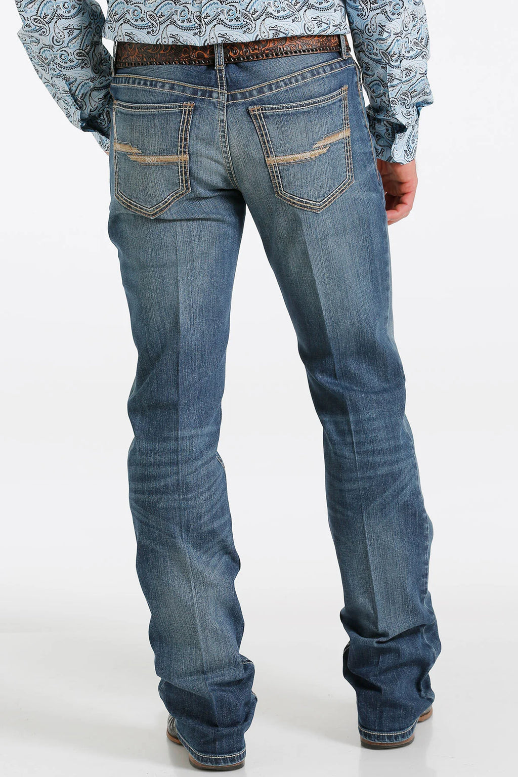 Men's Cinch Ian Dark Stone Wash Jeans