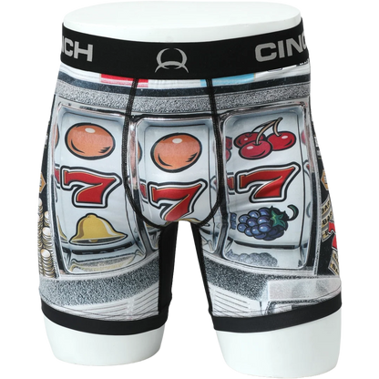 Men's Cinch 6" Jackpot Multi Colored Boxer Brief