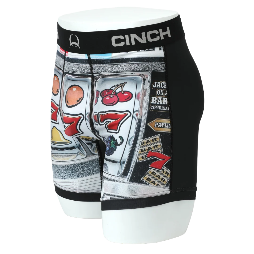 Men's Cinch 6" Jackpot Multi Colored Boxer Brief