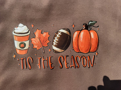 Women's "FALL" Brown Sweatshirt