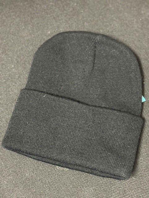 Black Knit Stocking Cap