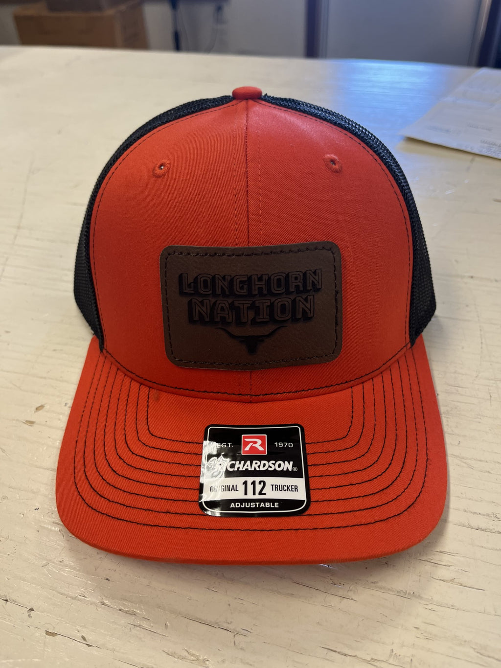 Lasered Longhorn Nation Patch Cap