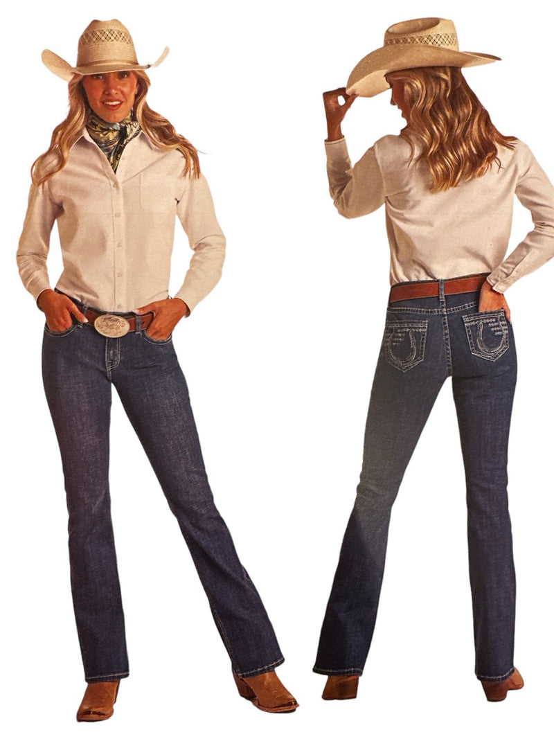 Women's Rock & Roll Cowgirl® Riding Jean
