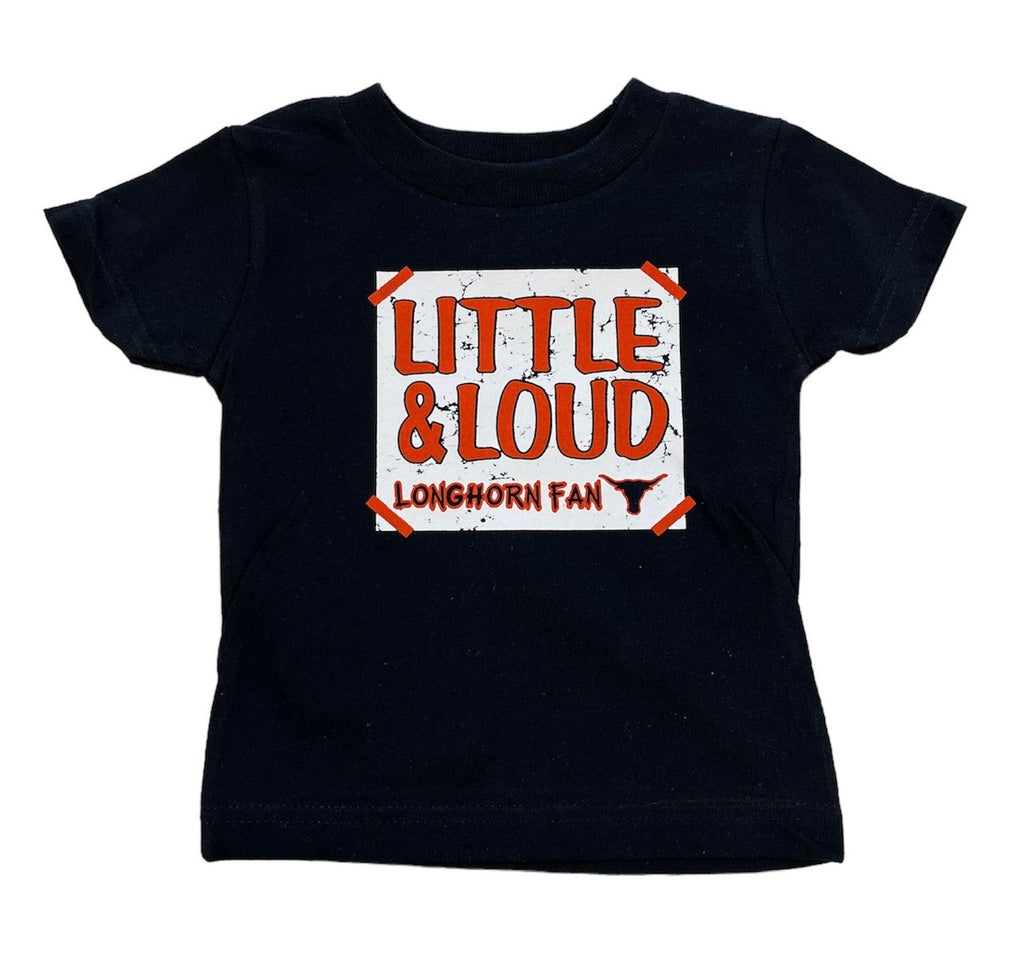 "LITTLE & LOUD" Infant Longhorn T-Shirts
