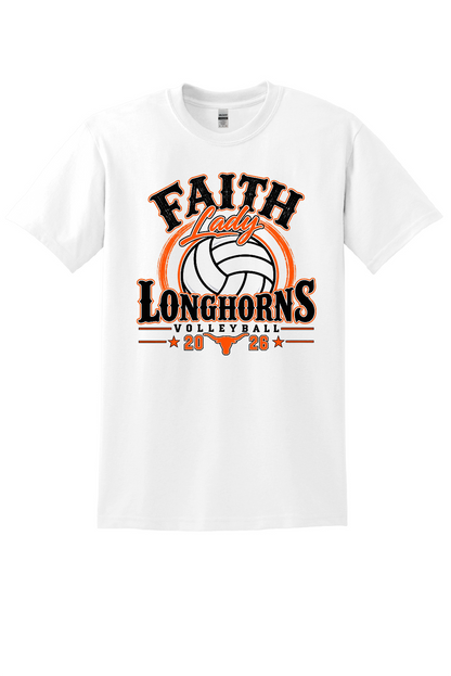 2026 Faith Longhorn Volleyball Shirts