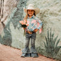 Girl's Shea Baby Ruffle Denim Bell Pants