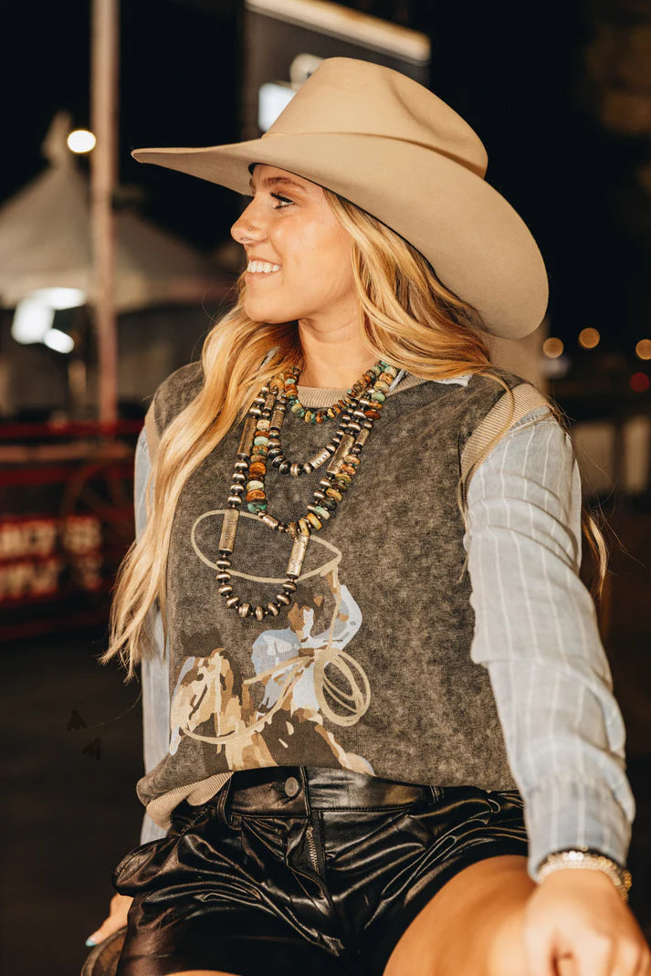 Women's 2 Fly Co Swing Wide Sweater Vest