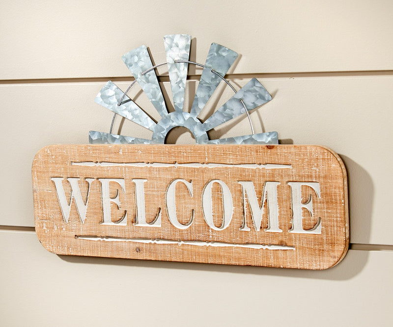Welcome Wall Sign
