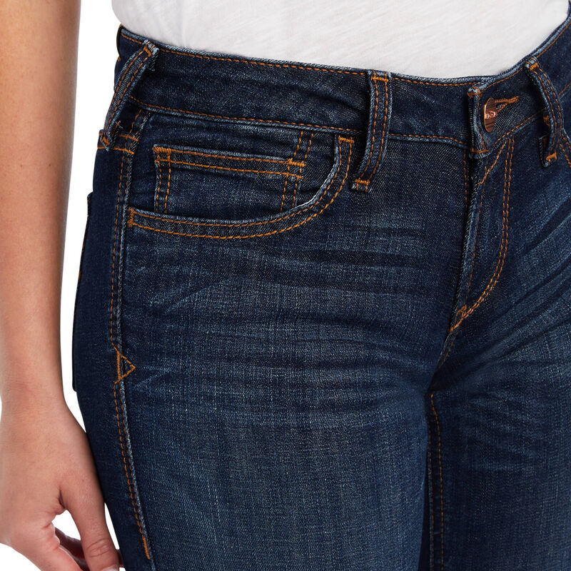 Women's Ariat Trouser Mid Rise Lexie Wide Leg Jean