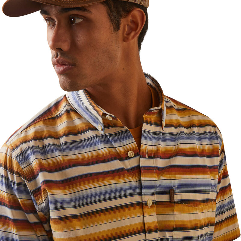 Men's Ariat Sunset Serape Stretch Modern Fit Shirt