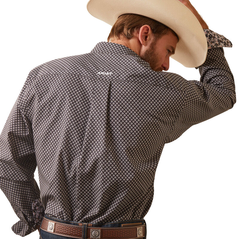 Men's Ariat Wrinkle Free Oscar Fitted Shirt