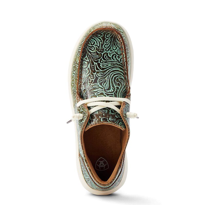 Women's Ariat Hilo- Vintage Turquoise Floral Embossed