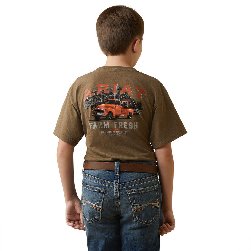 Boy's Ariat Farm Truck T-Shirt