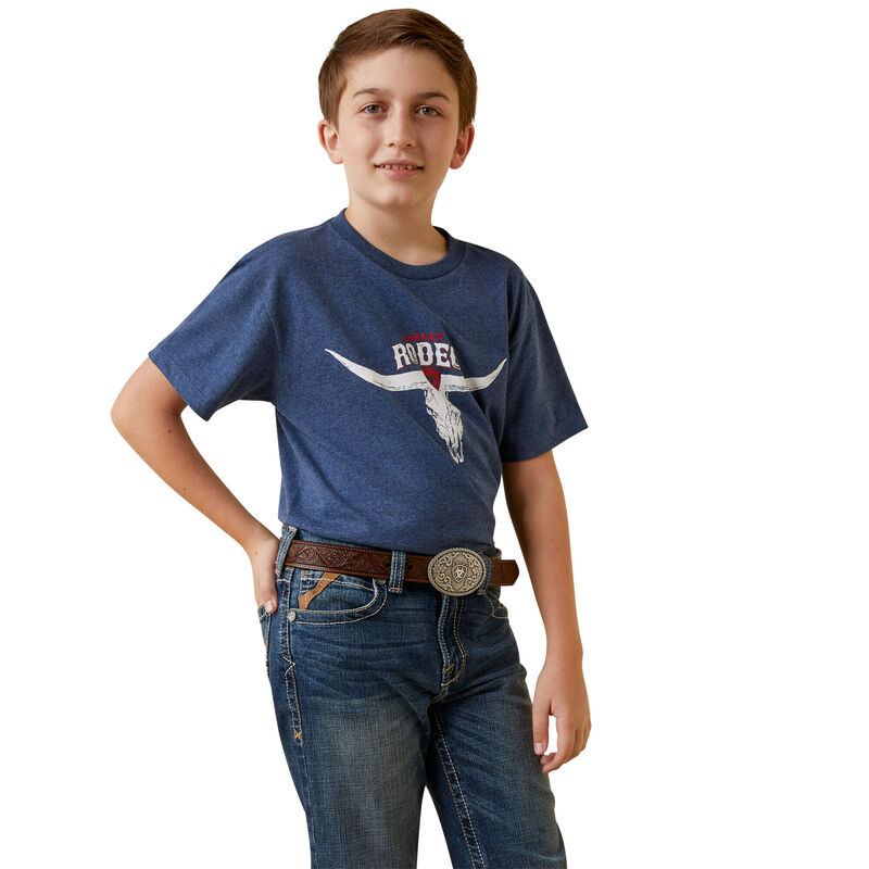 Boy's Ariat Rodeo Skull T-Shirt