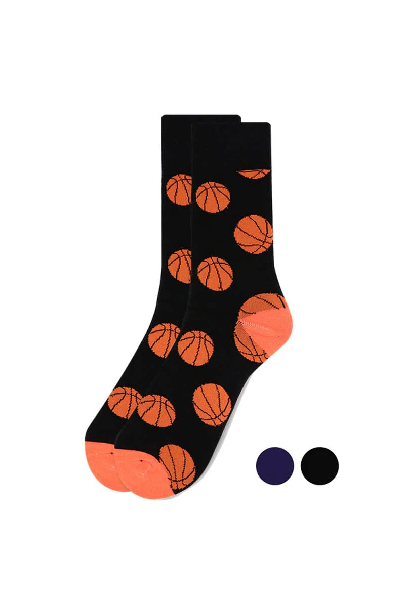 Men's Basketball Novelty Socks