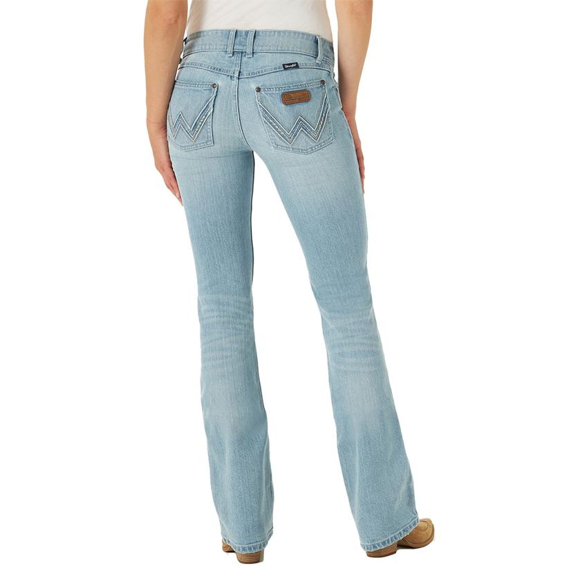 Women's Wrangler Retro Mae Light Wash Bootcut Jeans