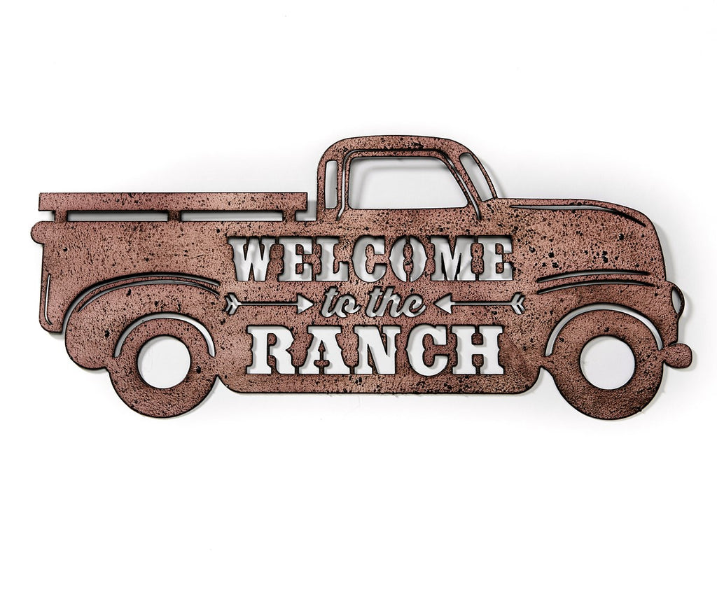 Rustic Ranch Truck Wall Decor