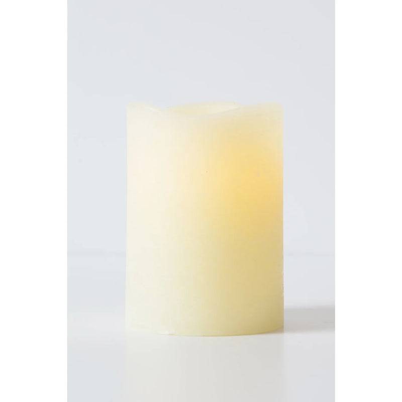 Audrey's Flameless Pillar Candle - Small