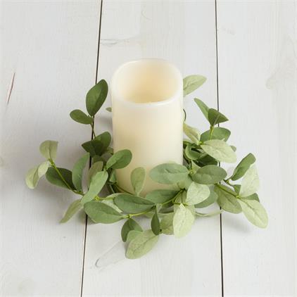 Candle Ring - Shades Of Green, Sage