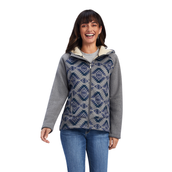 Women's Ariat Real Mccall Full Zip Sweater