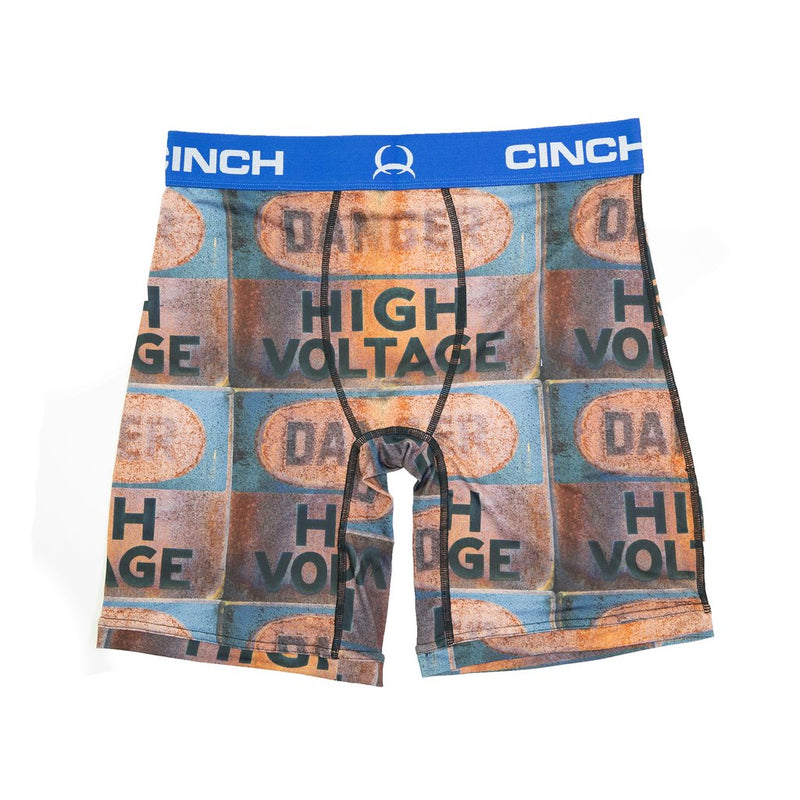Cinch Men's High Voltage 9" Boxer Briefs