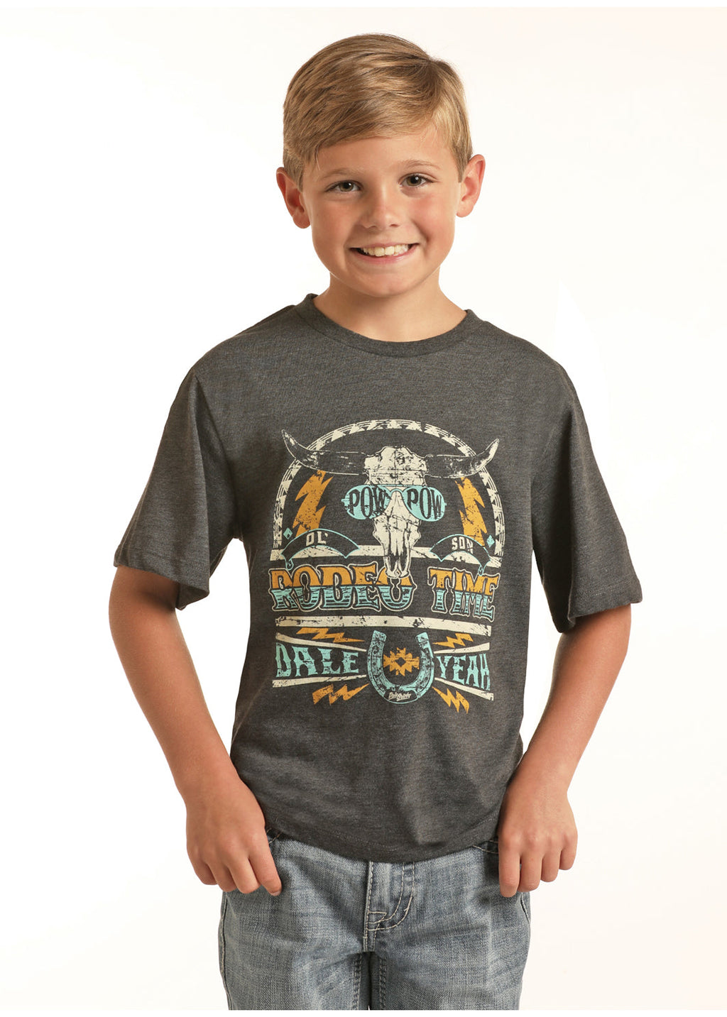 Boy's Rock & Roll Dale Brisby Rodeo Time T-Shirt