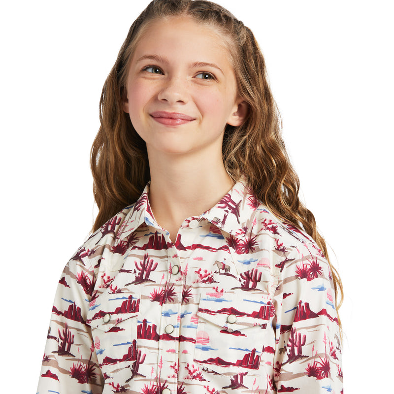 Girl's Ariat R.E.A.L. Yuma Snap Shirt