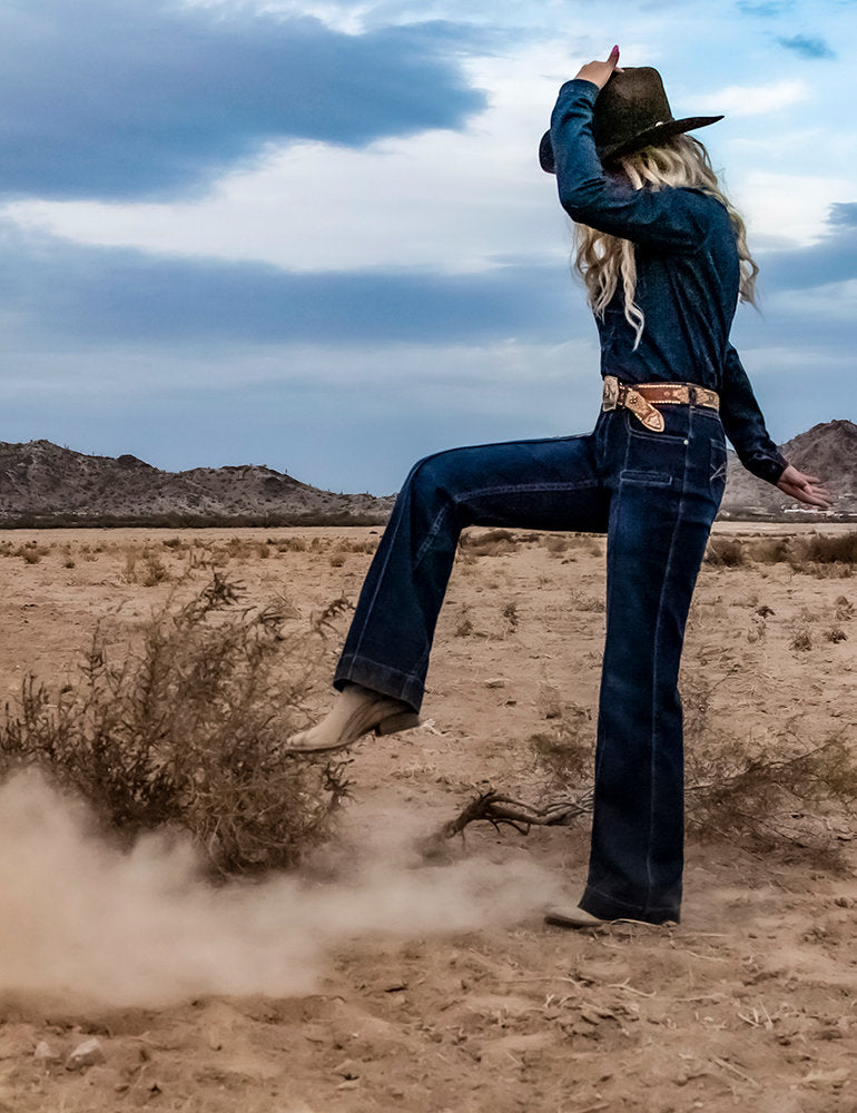Women's Cowgirl Tuff Breathe Classic Wide Trouser