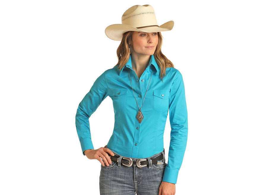 Women's Panhandle Long Sleeve Snap Western Shirt
