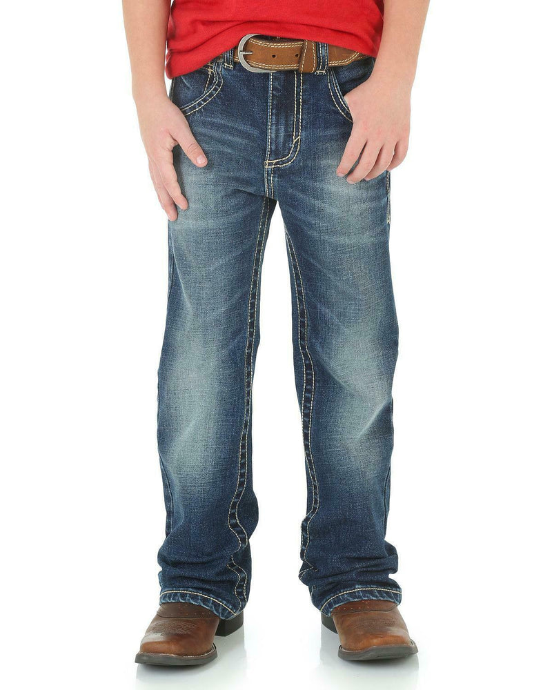Boy's Wrangler 20X No. 42 Vintage Bootcut Jeans