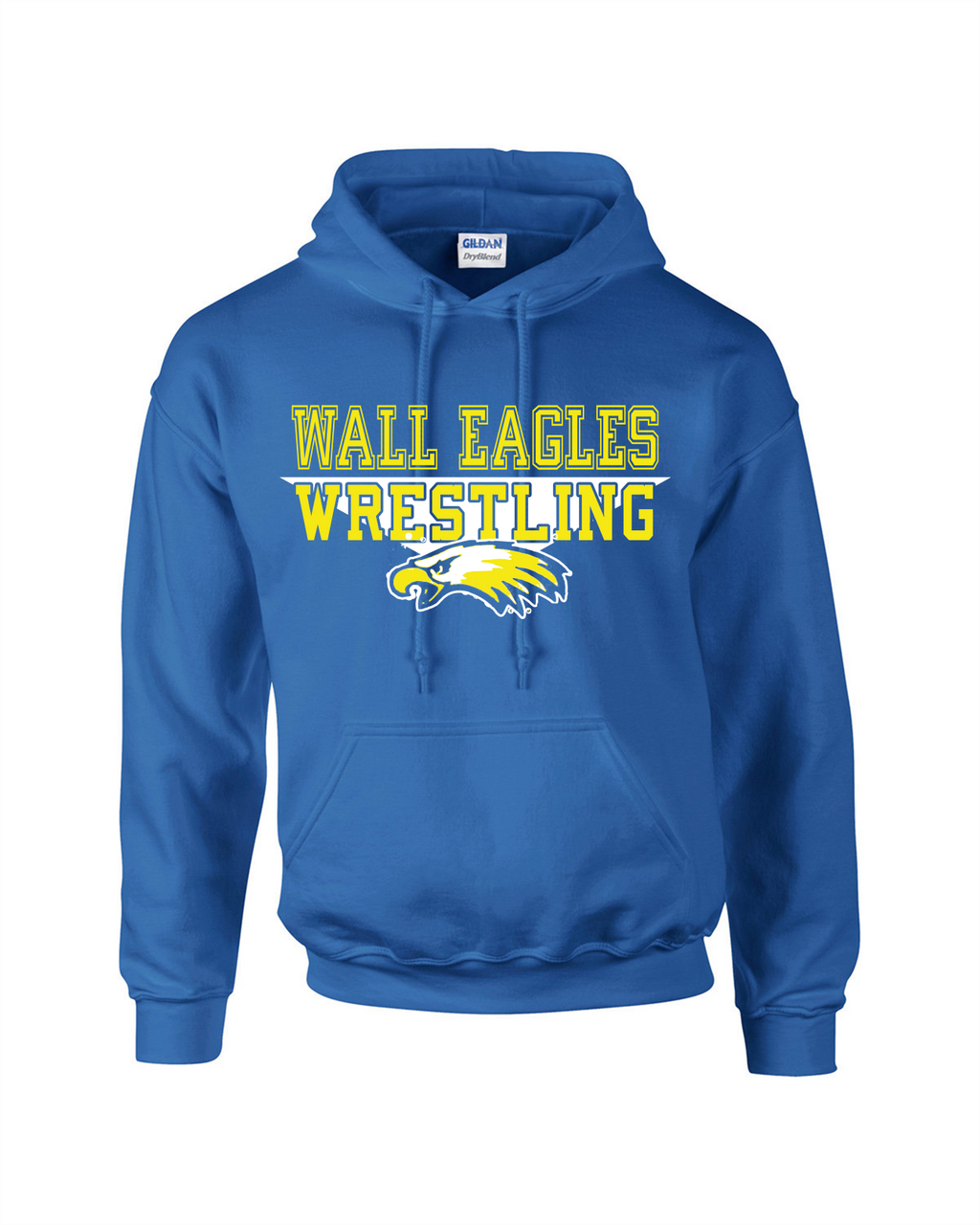 Wall Eagle Wrestling Dry Fit Hoodie
