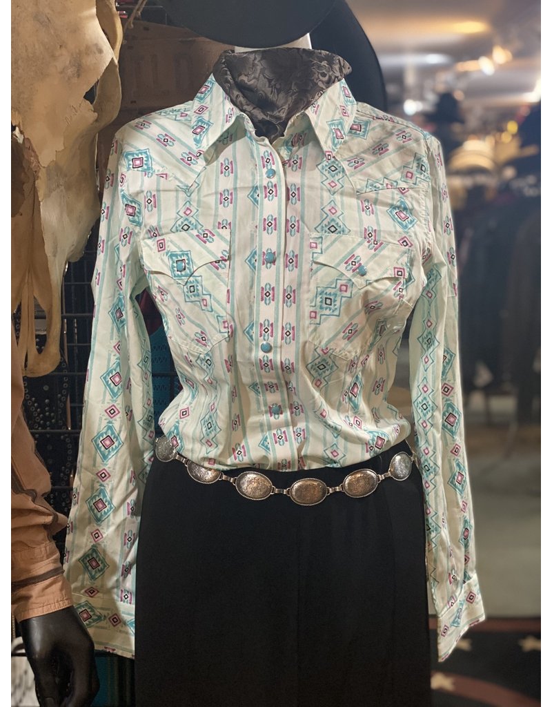 Women's Wrangler Retro Western Vintage LS Shirt